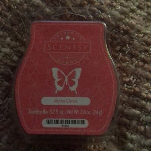 Scentsy wax bar aloha citrus